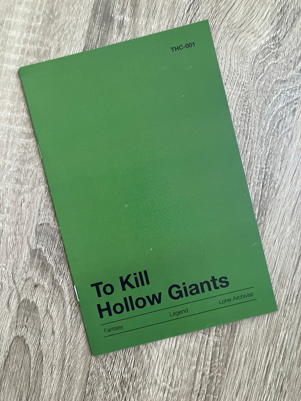 To Kill Hollow Giants