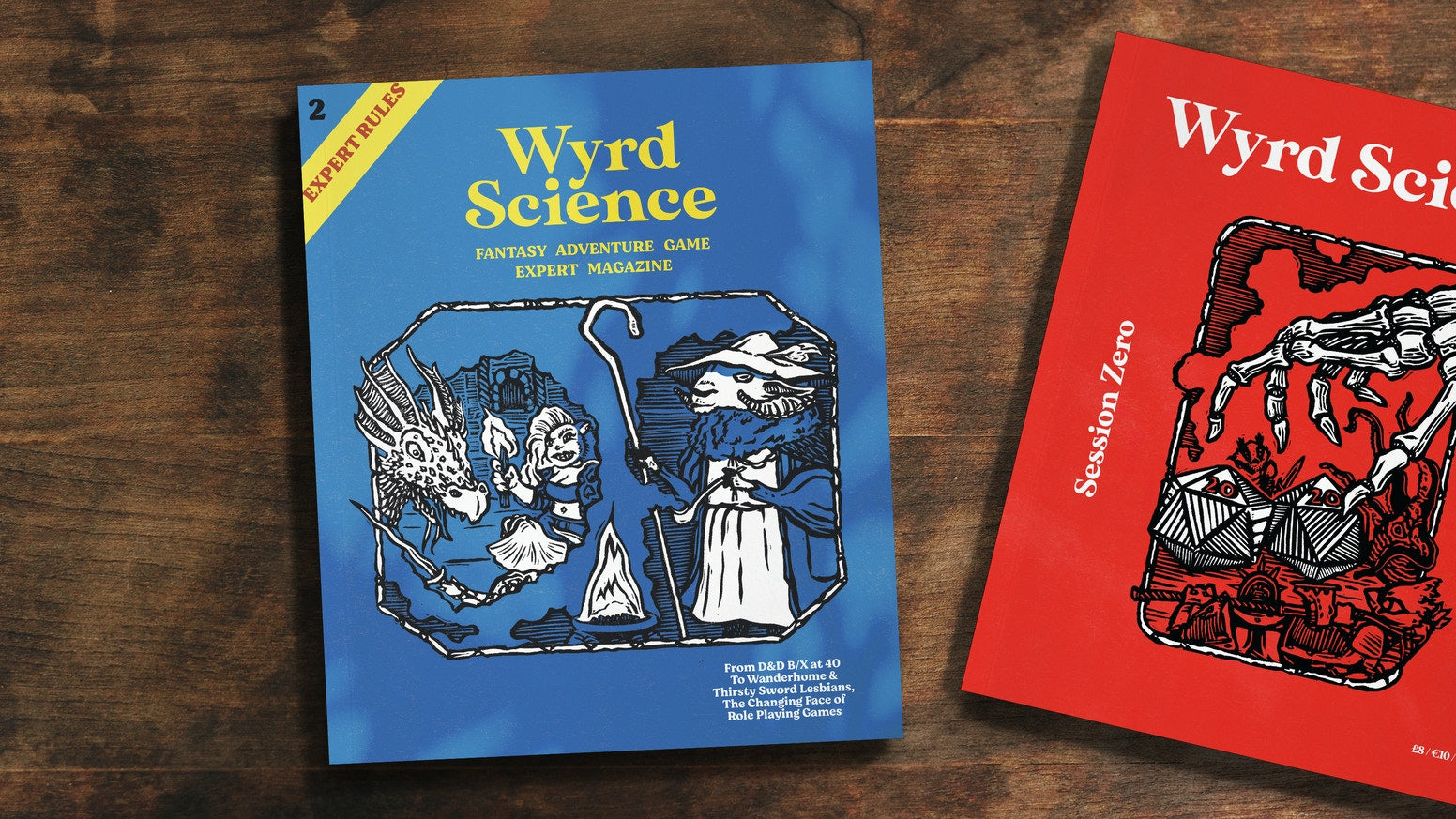 B- STOCK Wyrd Science Bundle - Issues 1 and 2 (Session Zero and Expert Rules)